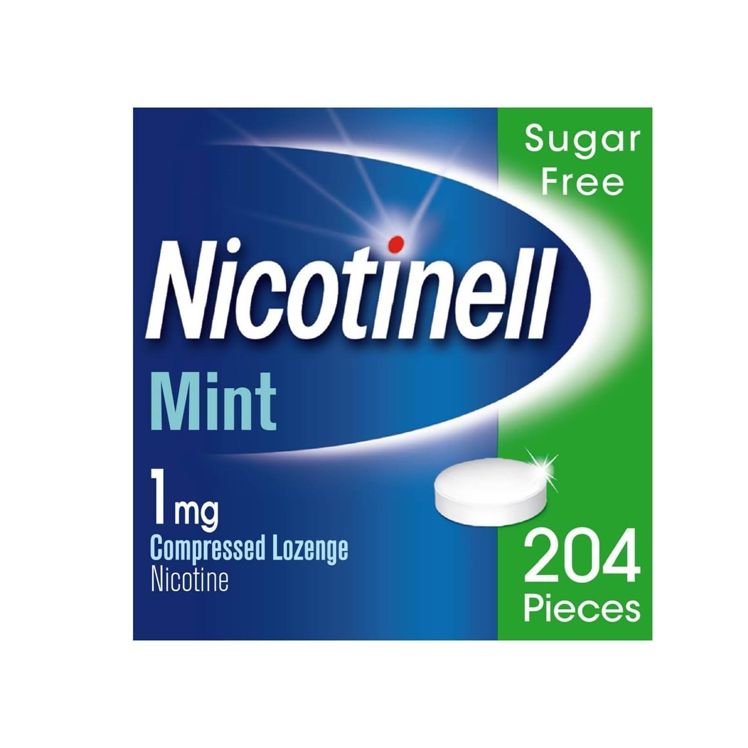 Nicotinell Mint 1mg Lozenge - 204 Lozenges