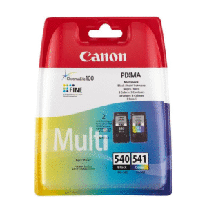 Canon PG-540 Black + CL-541 Colour Genuine Ink Cartridges - Multipack