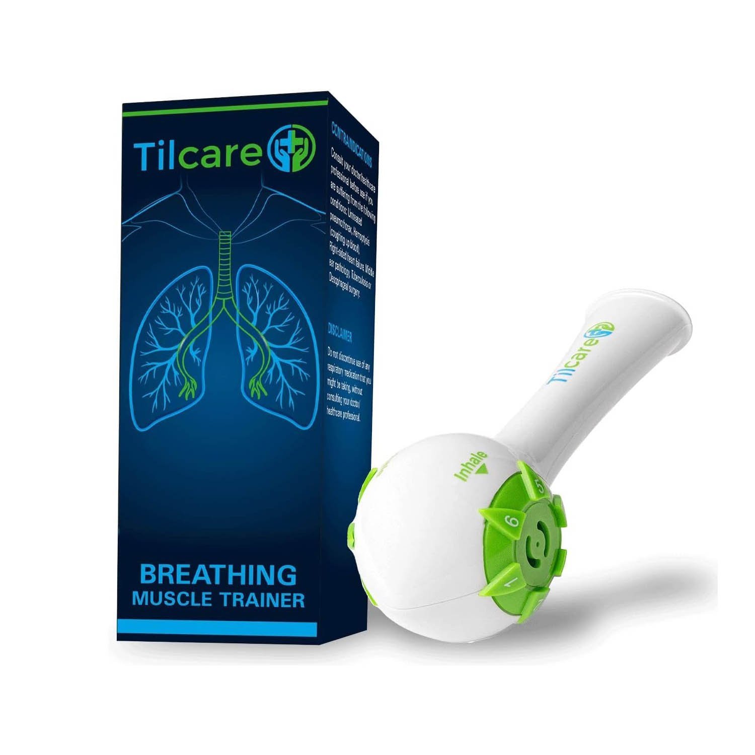 Inspiratory Expiratory Muscle Trainer by Tilcare - That is Great Drug-Free Therapy for Asthma, CHF, Dysphagia