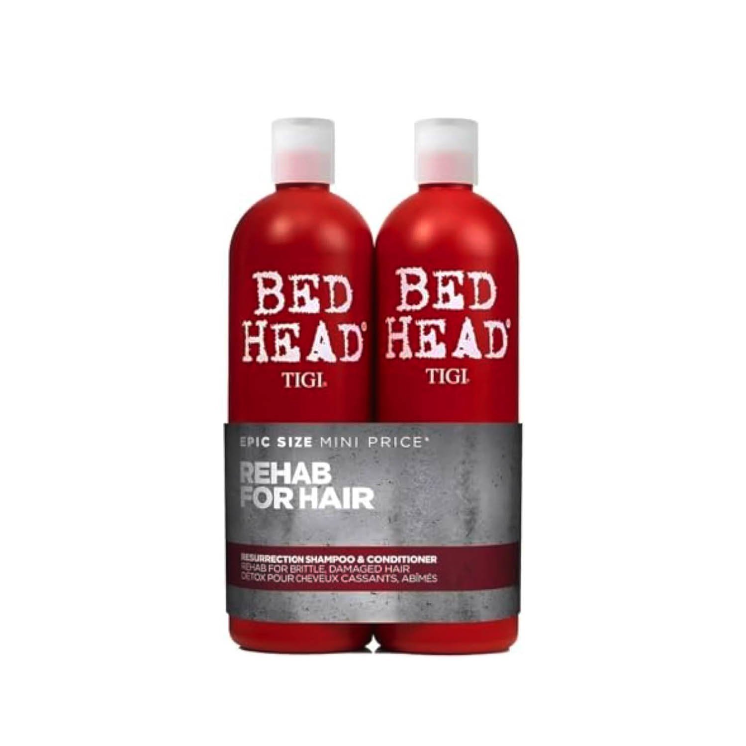 Bedhead by TIGI | Resurrection Shampoo and Conditioner Set,  2 x 750ml