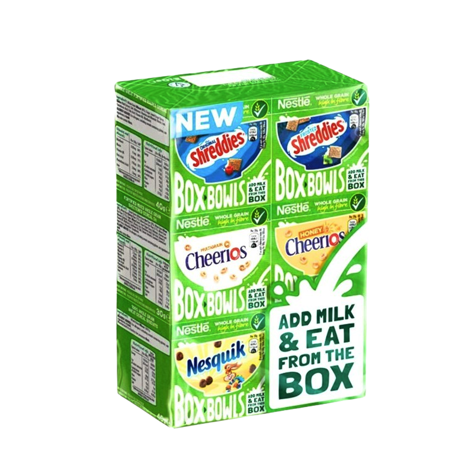 Nestle Box Bowls, Variety Pack, 210g (Packaging may vary)